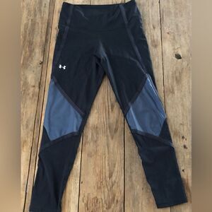 💕5️⃣for25 Under armor leggings with sheer ankle size medium